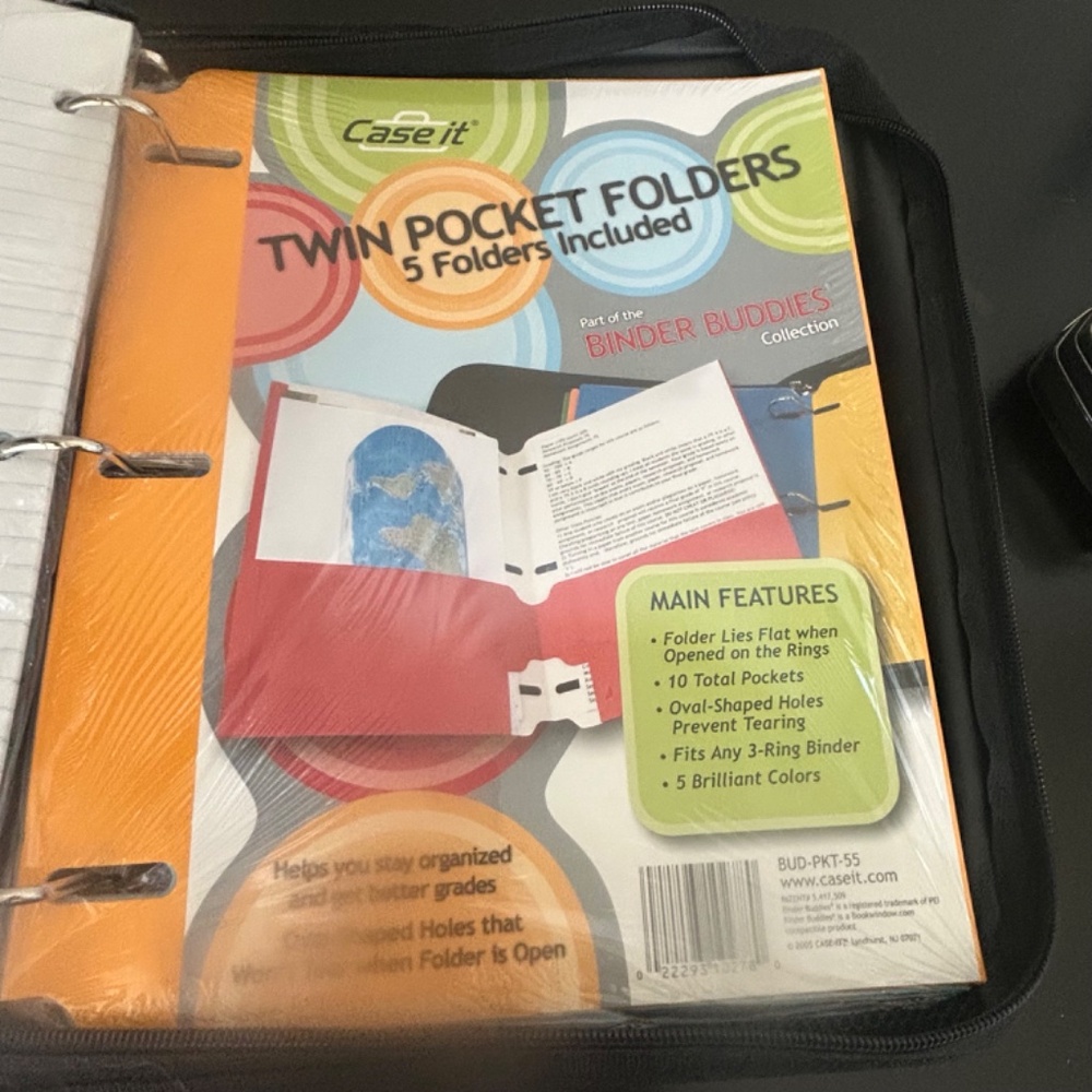 Case It Zipper Binder. NWOT - Picture 15 of 16
